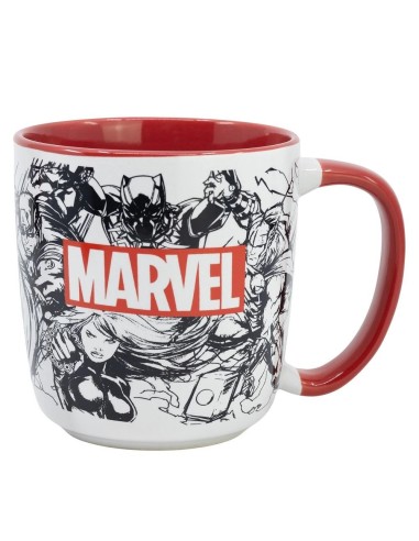 TAZA CERAMICA 380ML CAJA REGALO MARVEL PATTERN YOUNG ADULT 8412497754182 TAZA CERAMICA 380ML CAJA REGALO MARVEL PATTERN YOUNG ADULT 8412497754182