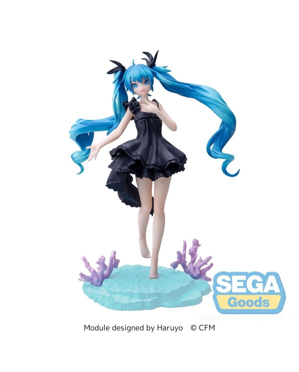 FIGURA HATSUNE MIKU PROJECT MEGA 39'S DEEP SEA GIRL  LUMINASTA 4580779538394