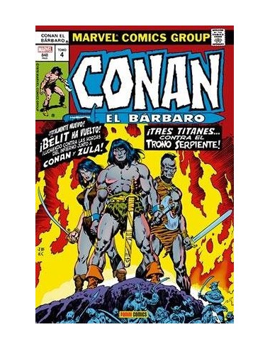 CONAN EL BARBARO: LA ETAPA MARVEL ORIGINAL 04. CONAN EL BARBARO: LA ETAPA MARVEL ORIGINAL 04.