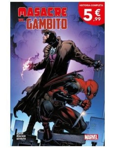 BEN ACKER,PANINI,MARVEL,9788410512917,MASACRE VS GAMBITO BEN ACKER,PANINI,MARVEL,9788410512917,MASACRE VS GAMBITO