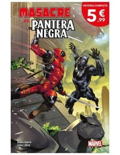 RICARDO LOPEZ ORTIZ,PANINI,MARVEL,9788410512931,MASACRE VS PANTERA NEGRA RICARDO LOPEZ ORTIZ,PANINI,MARVEL,9788410512931,MASACRE VS PANTERA NEGRA