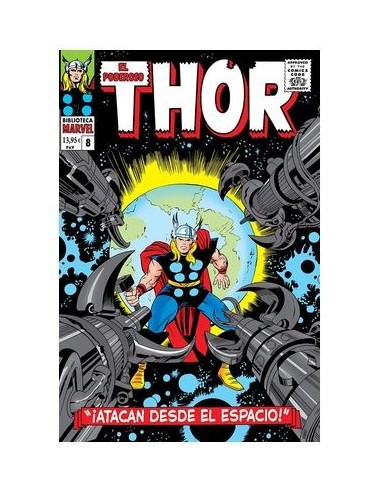 VARIOS AUTORES,PANINI,MARVEL,9788410513440,BIBLIOTECA MARVEL 57 EL PODEROSO THOR 08 VARIOS AUTORES,PANINI,MARVEL,9788410513440,BIBLIOTECA MARVEL 57 EL PODEROSO THOR 08