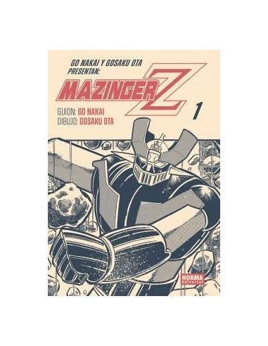 GO NAGAI/GOSAKU OTA,NORMA,Manga,9788467968385 ,MAZINGER Z 1