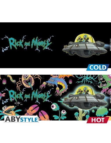 RICK AND MORTY - TAZA TERMINCA - 460 ml - Spaceship -  3665361016038 RICK AND MORTY - TAZA TERMINCA - 460 ml - Spaceship -  3665361016038