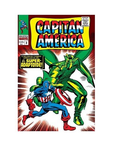 VARIOS AUTORES,PANINI,,9788410513761,BIBLIOTECA MARVEL 62. CAPITAN AMERICA 03 VARIOS AUTORES,PANINI,,9788410513761,BIBLIOTECA MARVEL 62. CAPITAN AMERICA 03