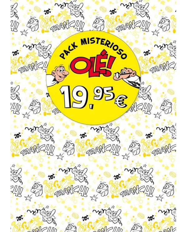FRANCISCO IBAÑEZ,BRUGUERA,,9788402430137,PACK MISTERIOSO OLE AMARILLO OLE MORTADELO