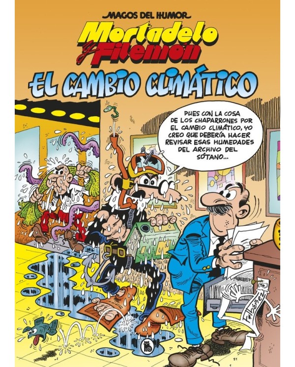 FRANCISCO IBAÑEZ,BRUGUERA,,9788402424693,EL CAMBIO CLIMATICO (MAGOS DEL HUMOR 211)