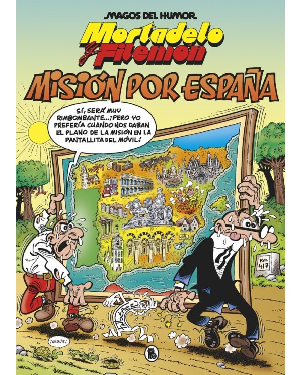 FRANCISCO IBAÑEZ,BRUGUERA,,9788402424501,MISION POR ESPAÑA MAGOS DEL HUMOR 208