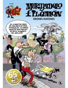 FRANCISCO IBAÑEZ,BRUGUERA,,9788402421432,OLE MORTADELO 208 DRONES MATONES FRANCISCO IBAÑEZ,BRUGUERA,,9788402421432,OLE MORTADELO 208 DRONES MATONES