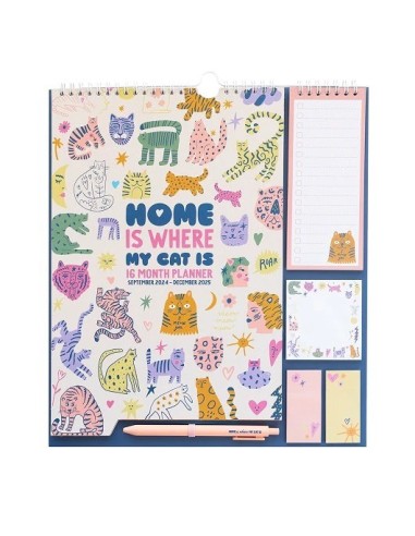 PLANNER 2024/2025 HOME IS WHERE MY CAT IS  8435747801153