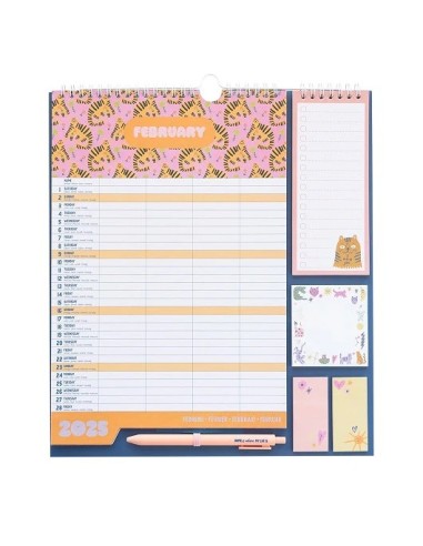 PLANNER 2024/2025 HOME IS WHERE MY CAT IS  8435747801153