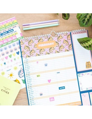 PLANNER 2024/2025 HOME IS WHERE MY CAT IS  8435747801153