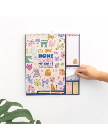 PLANNER 2024/2025 HOME IS WHERE MY CAT IS  8435747801153