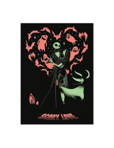 POSTER LUMINISCENTE DISNEY PESADILLA ANTES DE NAVIDAD 8435747804635