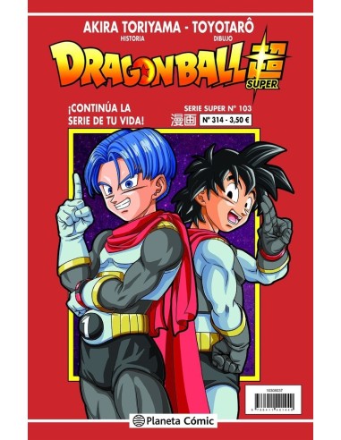 TORIYAMA  AKIRA,PLANETA COMIC,,9788411401395 ,DRAGON BALL SERIE ROJA 314