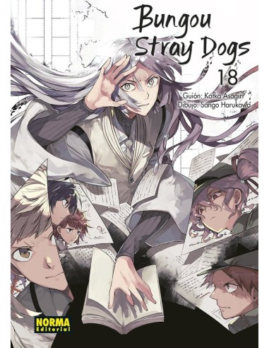 KAFKA ASAGIRI/SANGO HARUKAWA,NORMA,,9788467963731 ,BUNGOU STRAY DOGS 18