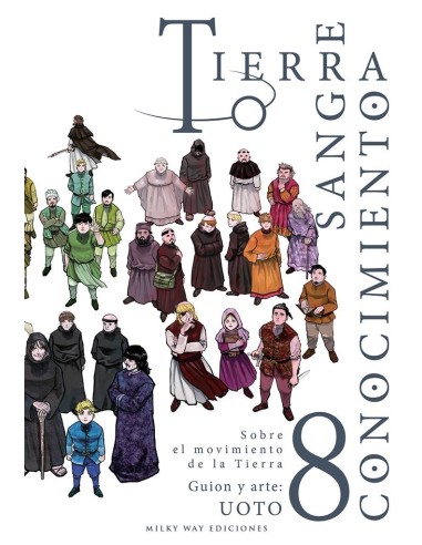 UOTO,MILKY WAY ,,9788410223318 ,TIERRA SANGRE CONOCIMIENTO 8