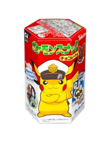 Snack de Chocolate Pikachu Pokemon con Sticker 4901940070459 Snack de Chocolate Pikachu Pokemon con Sticker 4901940070459