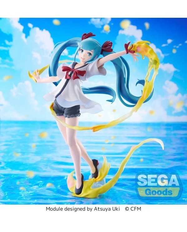 FIGURA HATSUNE MIKU MEGA 39'S SHINY T.R VER.  HATSUNE MIKU PROJECT DIVA FIGURIZMA 4580779543268