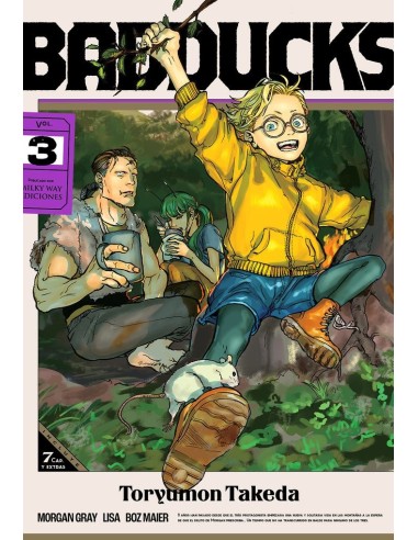 TAKEDA TORYUMON,MILKY WAY,,9788410223578 ,BADDUCKS 3 TAKEDA TORYUMON,MILKY WAY,,9788410223578 ,BADDUCKS 3