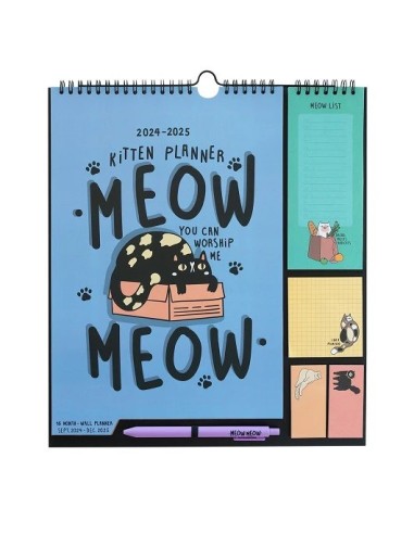 PLANNER 2024/2025 MEOW MEOW  8435747801160