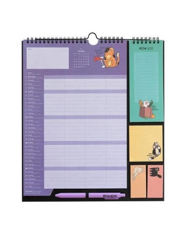 PLANNER 2024/2025 MEOW MEOW  8435747801160