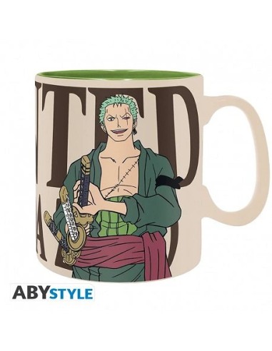 ONE PIECE - Taza - 460 ml - Zoro & Wanted 3665361139850 ONE PIECE - Taza - 460 ml - Zoro & Wanted 3665361139850