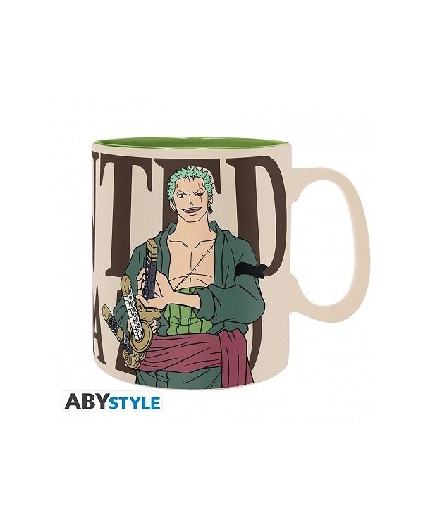 ONE PIECE - Taza - 460 ml - Zoro & Wanted 3665361139850
