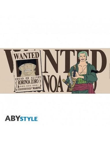 ONE PIECE - Taza - 460 ml - Zoro & Wanted 3665361139850 ONE PIECE - Taza - 460 ml - Zoro & Wanted 3665361139850
