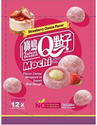 Mochis Sabor TARTA DE QUESO 12 unidades  4711931036551 Mochis Sabor TARTA DE QUESO 12 unidades  4711931036551
