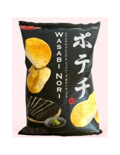Patatas fritas Wasabi y Nori Koikeya 100 gr  4901335006070 Patatas fritas Wasabi y Nori Koikeya 100 gr  4901335006070