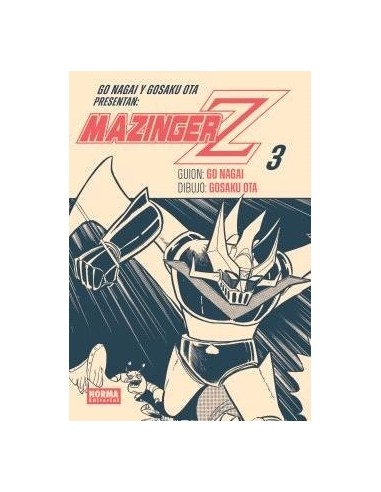 NAGAI  GO/OTA  GOSAKU,NORMA,,9788467968408 ,MAZINGER Z OTA 03