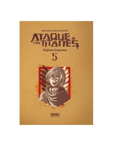 ISAYAMA  HAJIME,NORMA,,9788467964189 ,ATAQUE A LOS TITANES ED, INTEGRAL 05