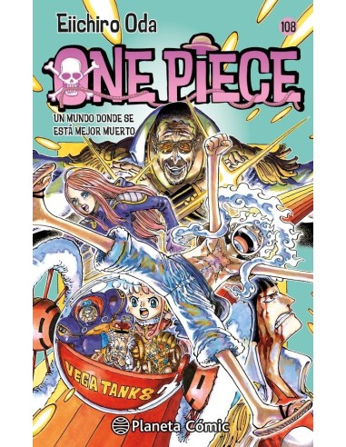 ODA   EIICHIRO,PLANETA COMIC,,9788411613163 ,ONE PIECE 108 ODA   EIICHIRO,PLANETA COMIC,,9788411613163 ,ONE PIECE 108