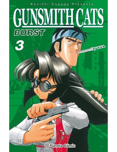 SONODA   KENICHI,PLANETA COMIC,,9788411613323 ,GUNSMITH CATS BURST 3