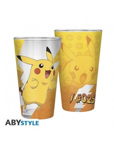 POKEMON - Vaso Grande - 400ml - Pikachu 3665361111108 AbysseCorp 9,...
