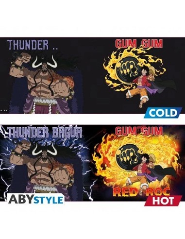 ONE PIECE - TAZA TÉRMICA - 460 ml -  Luffy vs Kaidou   3665361134077 ONE PIECE - TAZA TÉRMICA - 460 ml -  Luffy vs Kaidou   3665361134077