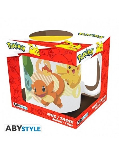 POKEMON- Taza - 460 ml - Pikachu y starters 3665361153566 AbysseCor... POKEMON- Taza - 460 ml - Pikachu y starters 3665361153566 AbysseCor...