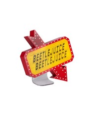 Lámpara Cartel Beetlejuice 22 x 25 cm  5056577737851