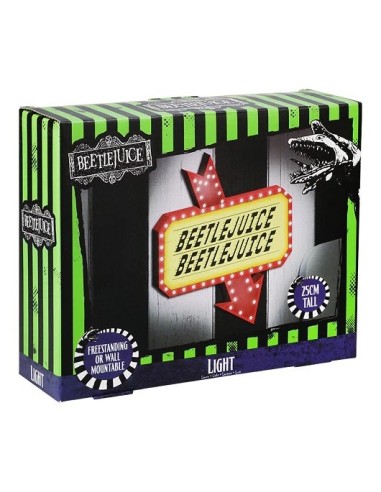 Lámpara Cartel Beetlejuice 22 x 25 cm  5056577737851