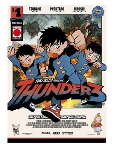 YUKI IKEDA,PANINI,,9788410515857,THUNDER 3 EN 1 YUKI IKEDA,PANINI,,9788410515857,THUNDER 3 EN 1