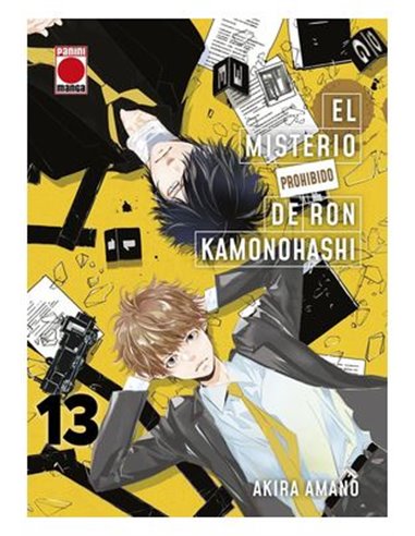 AKIRA AMANO,PANINI,,9788410515826,EL MISTERIO PROHIBIDO DE RON KAMONOHASHI 13 AKIRA AMANO,PANINI,,9788410515826,EL MISTERIO PROHIBIDO DE RON KAMONOHASHI 13