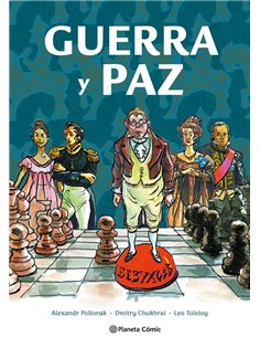 TOLSTOI, LEV / POLTORAK Y DMITRY CHUKHRAI, ALEXANDR,PLANETA COMIC,,9788411612708,GUERRA Y PAZ LA NOVELA GRAFICA TOLSTOI, LEV / POLTORAK Y DMITRY CHUKHRAI, ALEXANDR,PLANETA COMIC,,9788411612708,GUERRA Y PAZ LA NOVELA GRAFICA