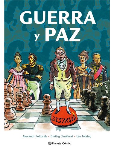 TOLSTOI, LEV / POLTORAK Y DMITRY CHUKHRAI, ALEXANDR,PLANETA COMIC,,9788411612708,GUERRA Y PAZ LA NOVELA GRAFICA