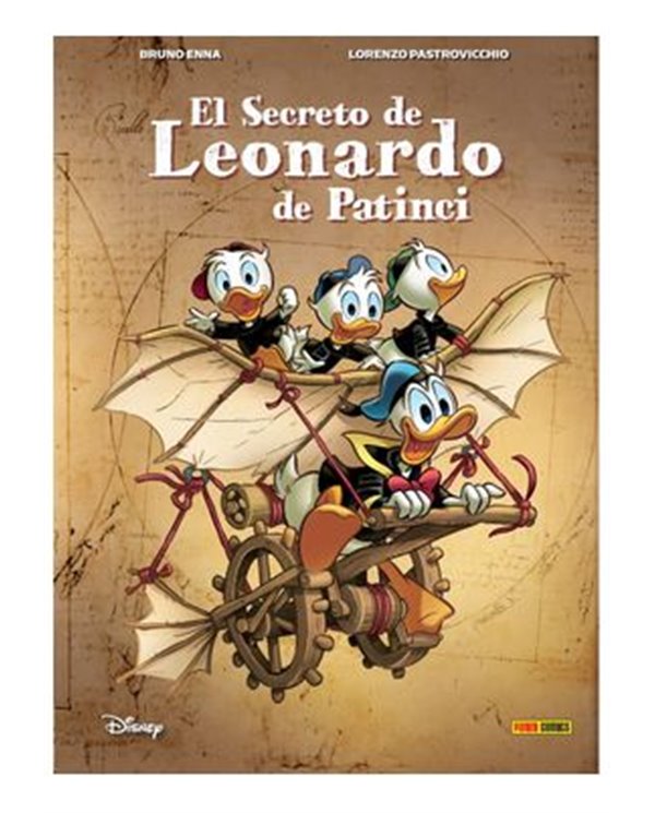 BRUNO ENNA,PANINI,,9788418814808,EL SECRETO DE LEONARDO PATINCI (BIBLIOTECA DISNEY)