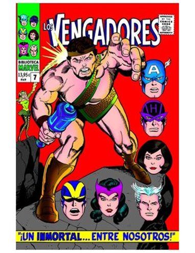 GENE COLAN,PANINI,,9788410514775,BIBLIOTECA MARVEL 68. LOS VENGADORES 07 GENE COLAN,PANINI,,9788410514775,BIBLIOTECA MARVEL 68. LOS VENGADORES 07