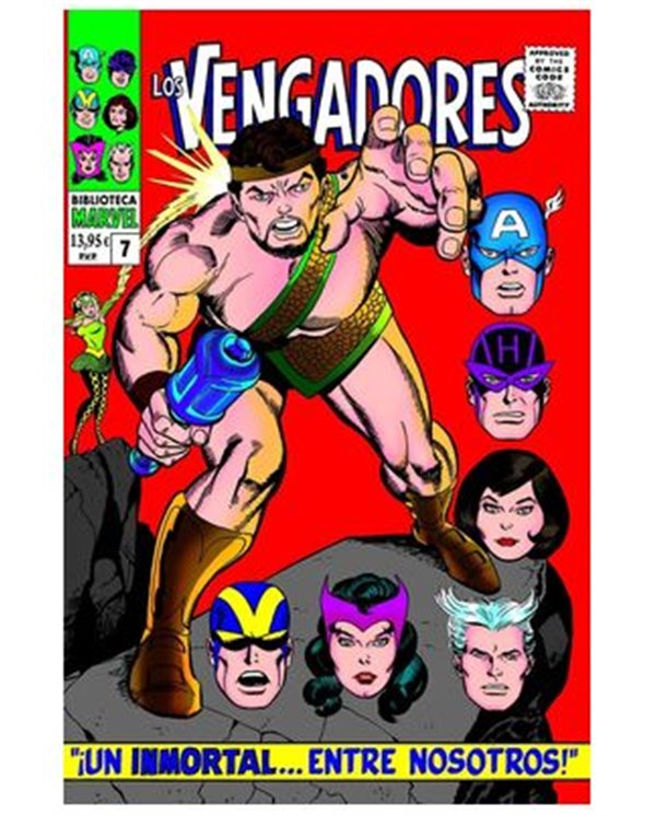 GENE COLAN,PANINI,,9788410514775,BIBLIOTECA MARVEL 68. LOS VENGADORES 07