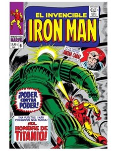 GENE COLAN,PANINI,,9788410514751,BIBLIOTECA MARVEL 66. EL INVENCIBLE IRON MAN 06 GENE COLAN,PANINI,,9788410514751,BIBLIOTECA MARVEL 66. EL INVENCIBLE IRON MAN 06