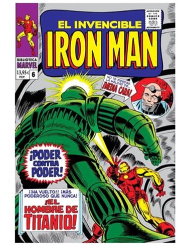 GENE COLAN,PANINI,,9788410514751,BIBLIOTECA MARVEL 66. EL INVENCIBLE IRON MAN 06 GENE COLAN,PANINI,,9788410514751,BIBLIOTECA MARVEL 66. EL INVENCIBLE IRON MAN 06