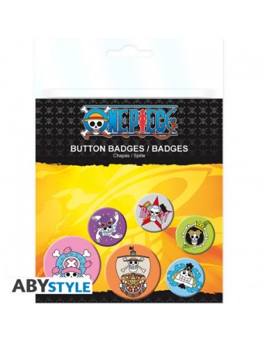 ONE PIECE - Paquete de insignias – Skulls2  %ean13% %price% ONE PIECE - Paquete de insignias – Skulls2  %ean13% %price%